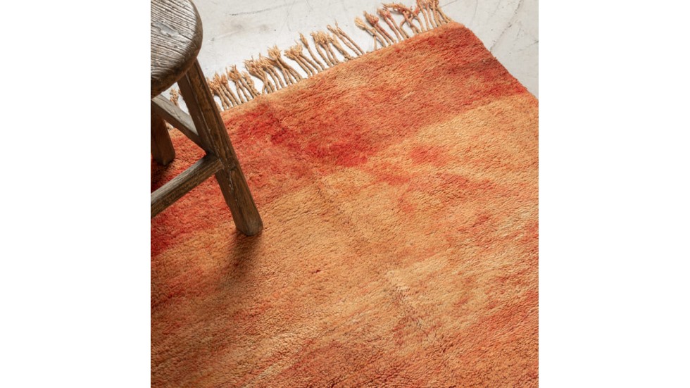 TAPIS BOUJAD ANCIEN 100% LAINE - 115x270CM