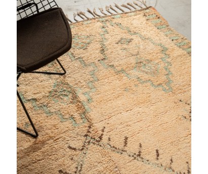 TAPIS BOUJAD ANCIEN 100% LAINE - 195x350CM