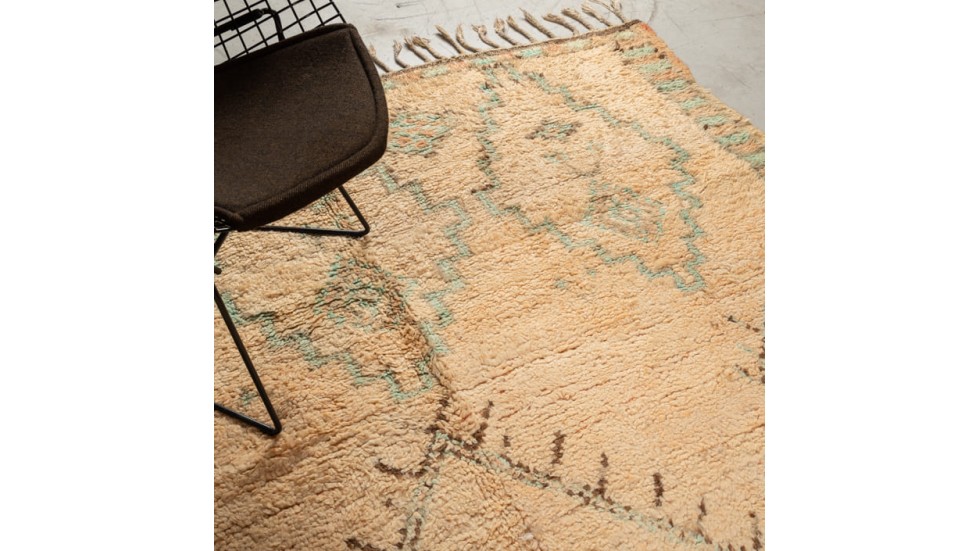 TAPIS BOUJAD ANCIEN 100% LAINE - 195x350CM