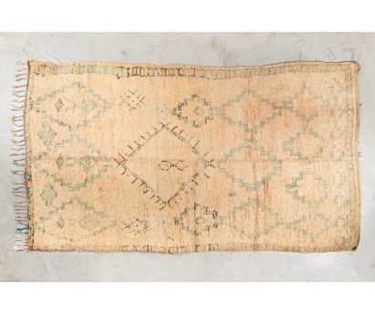 TAPIS BOUJAD ANCIEN 100% LAINE - 195x350CM