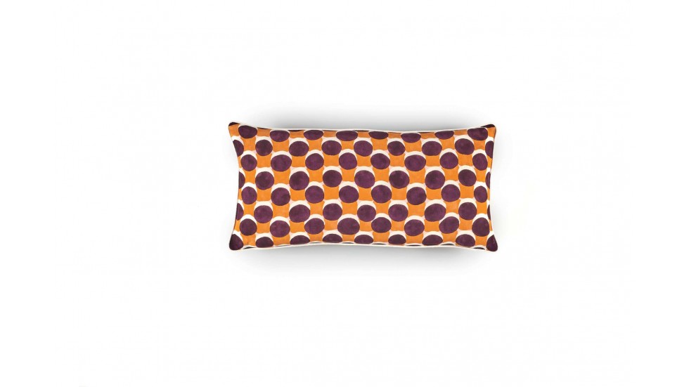 COUSSIN EN SOIE IMPRIMÉE TWIST - ROMANCE - 30x45cm COUSSIN EN SOIE IMPRIMÉE TWIST - ROMANCE - 30x45cm