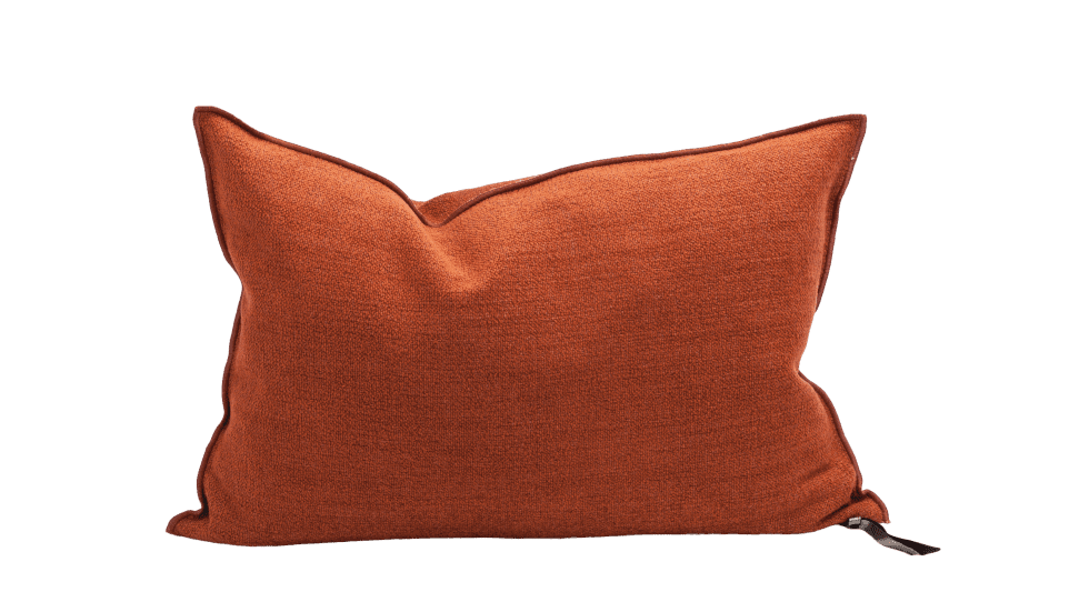 COUSSIN VICE VERSA CHENILLE VINTAGE - HENNÉ - 2 DIMENSIONS