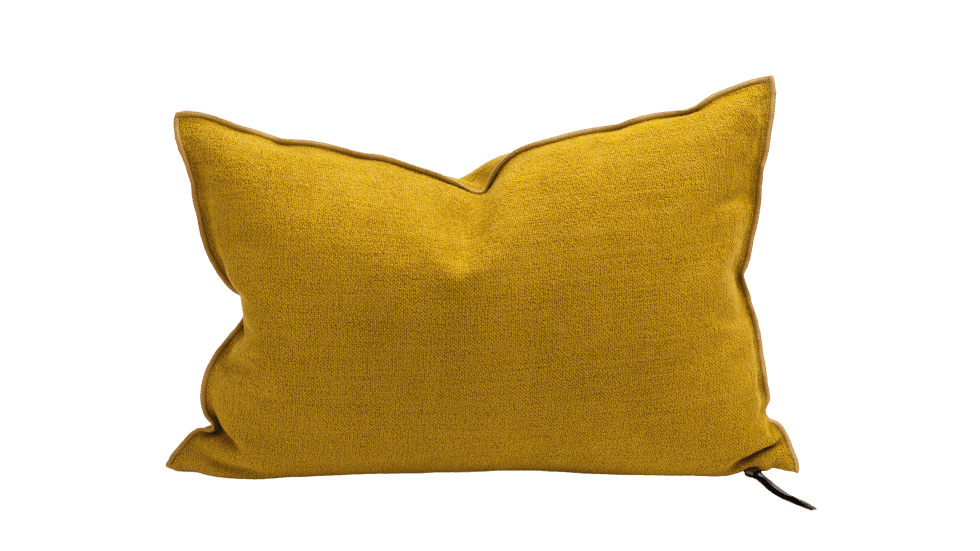 COUSSIN VICE VERSA CHENILLE VINTAGE - CURRY - 2 DIMENSIONS