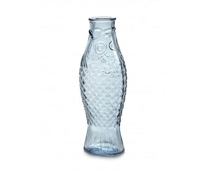 CARAFE POISSON BLEU CIEL