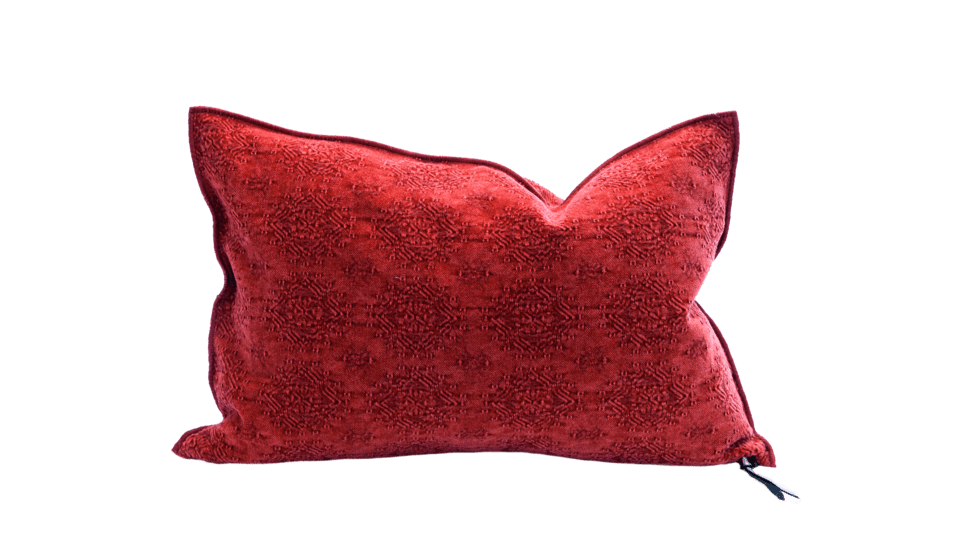 COUSSIN VICE VERSA JACQUARD STONE WASHED KILIM - HENNE