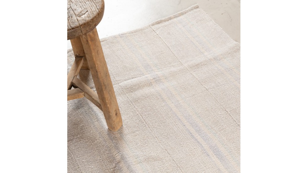 TAPIS KILIM 100% CHANVRE - 164X215CM