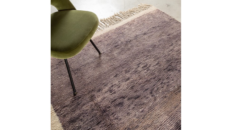 TAPIS BOUJAD 100% LAINE NOUE MAIN - 260X360CM