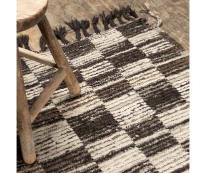 TAPIS AFGHAN þ 100% LAINE þ...