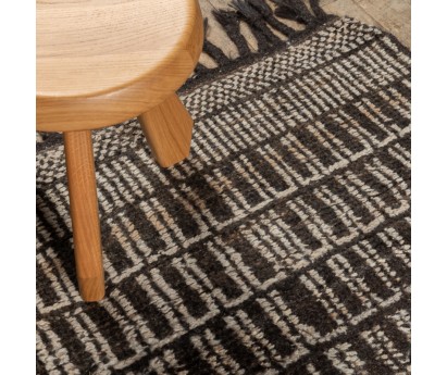TAPIS AFGHAN þ 100% LAINE þ...