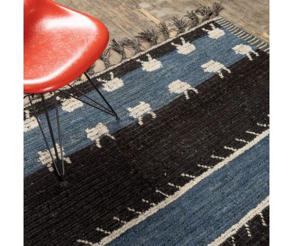 TAPIS AFGHAN 100% LAINE - 208X308CM