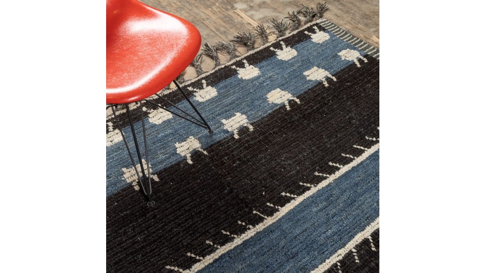 TAPIS AFGHAN 100% LAINE - 208X308CM