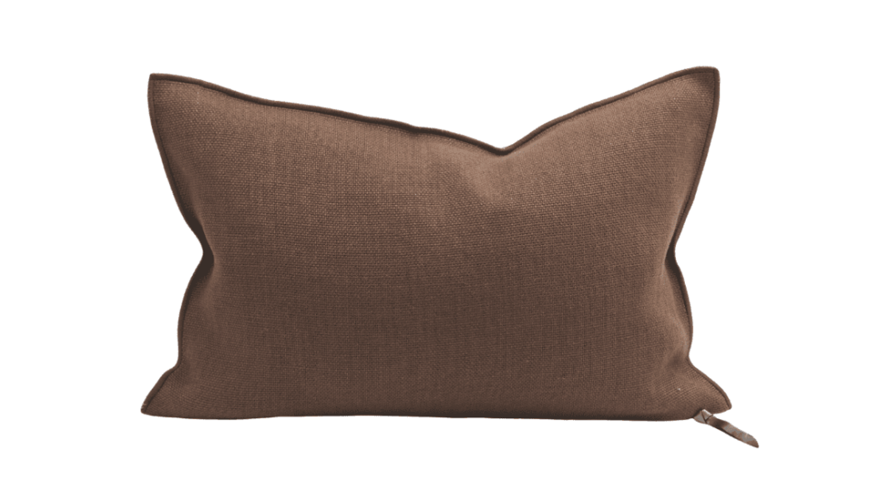 COUSSIN EN LIN VICE VERSA WABI SABI STONE WASHED - BLUSH - 2 DIMENSIONS