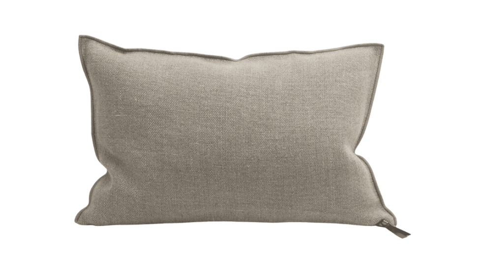 COUSSIN EN LIN VICE VERSA WABI SABI STONE WASHED - NATUREL - 2 DIMENSIONS