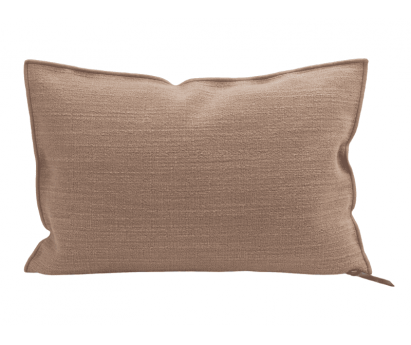 COUSSIN VICE VERSA TOILE BELSIZE UPCYCLÉE - AMARETTO - 2 DIMENSIONS