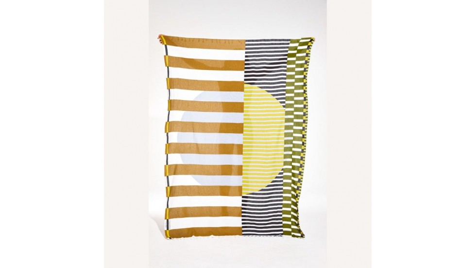 DRAP DE PLAGE SOL | 100% COTON | KAKI 303
