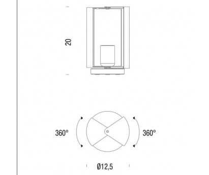 lampe nemo pivotante charlotte perriand