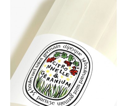 CITRONNELLE & GÉRANIUM Gel de parfum pour les mains et le corps DIPTYQUE