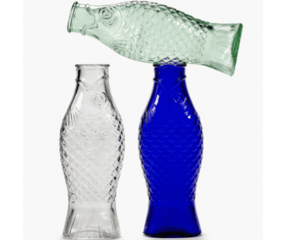 CARAFE POISSON TRANSPARENTE