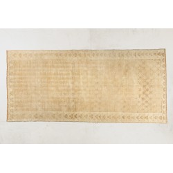TAPIS ANCIEN TURC 100% LAINE NOUE MAIN - 149X323CM
