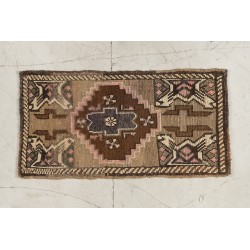 Tapis VINTAGE ancien, 50cm...