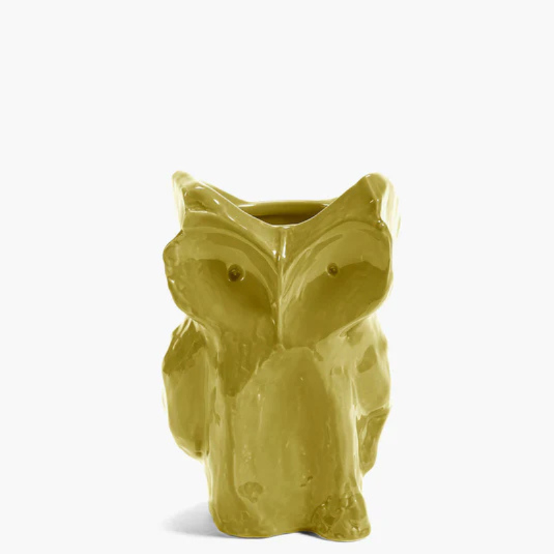 Vase HIBOU S - JAUNE