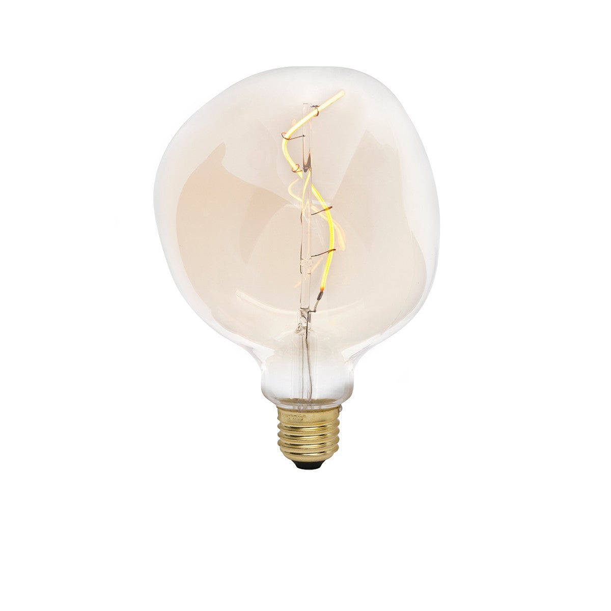 AMPOULE LED | DIMMABLE | E27 | VORONOI I | VERRE TEINTE | 2200K | 2W | Ø 12,5cm x H17,5cm