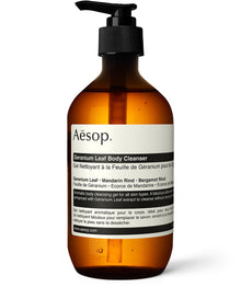 Gel nettoyant corps, 500ml, FEUILLE DE GERANIUM