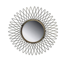 Miroir star - Acier laitonne - Ø 63cm