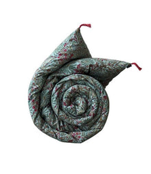 Courtepointe Papilio - 110cm x 180cm - Turquoise