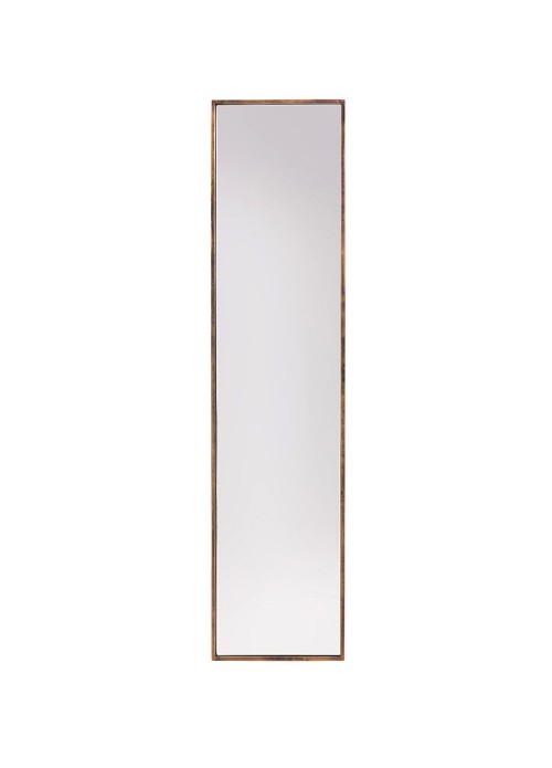 Miroir Dristi - 120cm x 30cm - Acier brossé