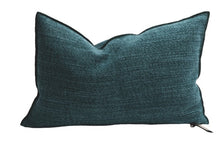 Coussin VICE VERSA, Toile NOMADE, 40cm x 60cm, CHARBON