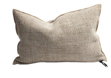 Coussin VICE VERSA, Toile NOMADE, 40cm x 60cm, CHARBON