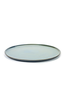 Assiette TERRE DE REVE, L, Ø26cm, GRES, SMOKEY BLUE, B5116155