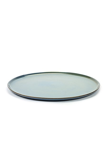 Assiette TERRE DE REVE, L, Ø26cm, GRES, SMOKEY BLUE, B5116155