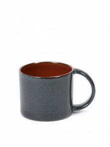 Tasse à expresso TERRE DE RÊVE, Ø6cm x H5,1cm, RUST/DARK BLUE