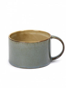 Tasse à café TERRE DE RÊVE, Ø8cm x H5cm RUST/DARK BLUE