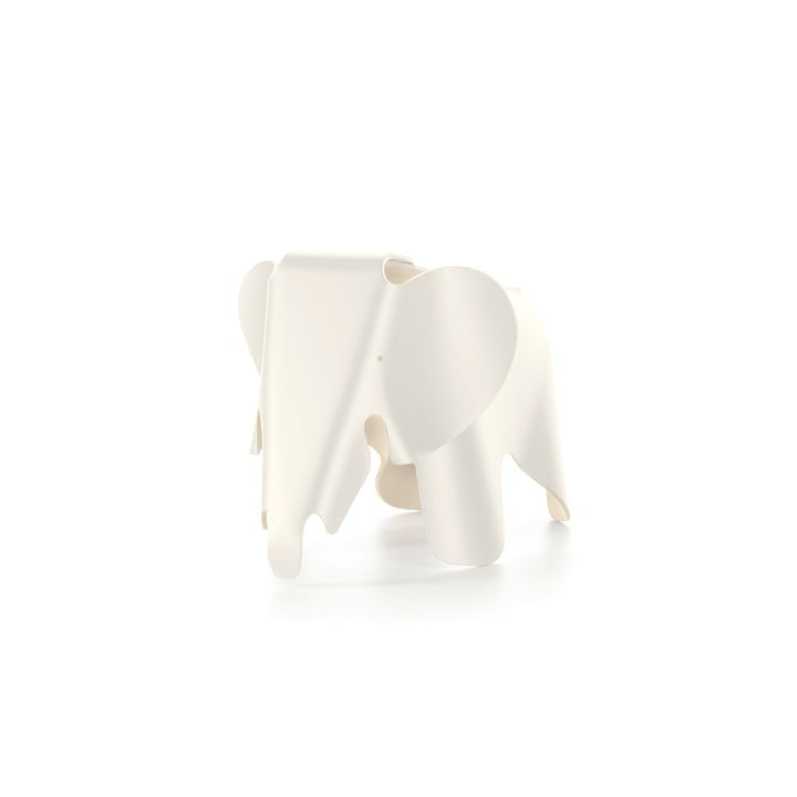 Elephant eames, SMALL, 39cm x L17,5cm x H21cm, BLANC