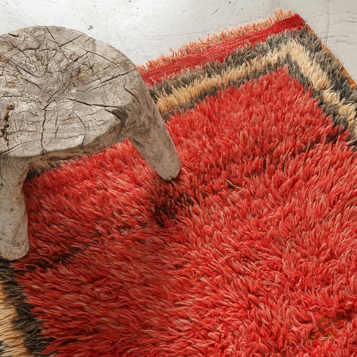 Tapis KARAPINAR - 100% laine noué main - 80 x 115 cm