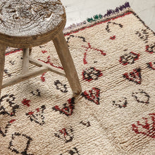 Tapis BERBERE ANCIEN AZILAL - 100% laine noué main - 135 x 270 cm