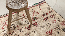 Tapis BERBERE ANCIEN AZILAL - 100% laine noué main - 135 x 270 cm