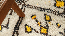 Tapis AZILAL - 100% laine noué main - 160 x 390 cm