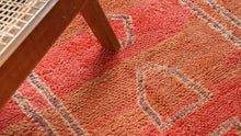 Tapis BERBERE ZAMOUR - 100% laine noué main - 172cm x 340cm