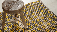 TAPIS AZILAL ANCIEN - 100% laine noué main - 127cm x 360cm