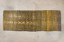 TAPIS AZILAL ANCIEN - 100% laine noué main - 127cm x 360cm