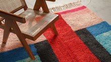 Tapis BOUJAD - 100% laine noué main - 165cm x 250cm