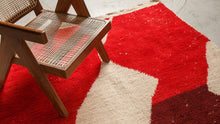 Tapis BOUJAD - 100% laine noué main - 155cm x 270cm