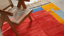 Tapis BOUJAD - 100% laine noué main - 165cm x 260cm