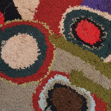 Tapis ZENDACK  - laine et coton noué main - 45 x 80 cm