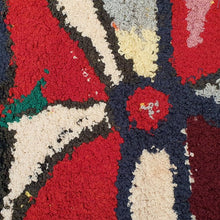 Tapis ZENDACK  - laine et coton noué main - 44 x 67 cm