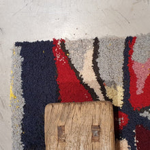 Tapis ZENDACK  - laine et coton noué main - 44 x 67 cm